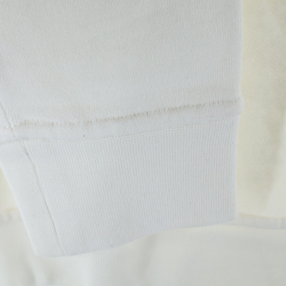 EMPORIO ARMANI EA7(エンポリオアルマーニイーエーセブン) フロントロゴ プリント クルーネックスウェットトレーナー ホワイト 7V1MFZ 1JRIZ