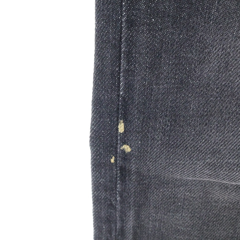 EMPORIO ARMANI EA7(エンポリオアルマーニイーエーセブン) ロゴプレート ストレートデニムパンツ グレー 6G1J75 1D8GZ