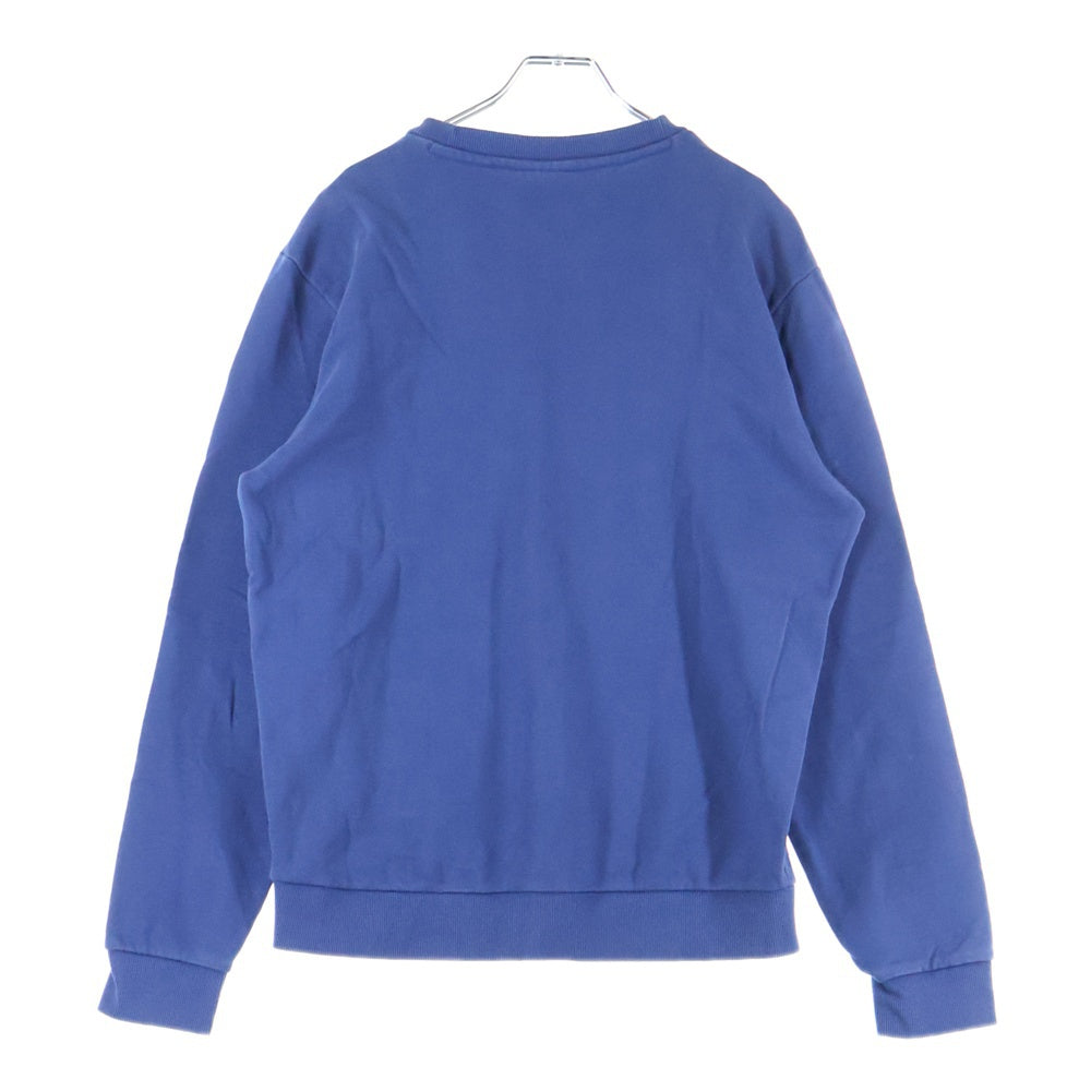 HUGO BOSS(ヒューゴボス) ワンポイントロゴ刺繍 スウェットトレーナー ネイビー