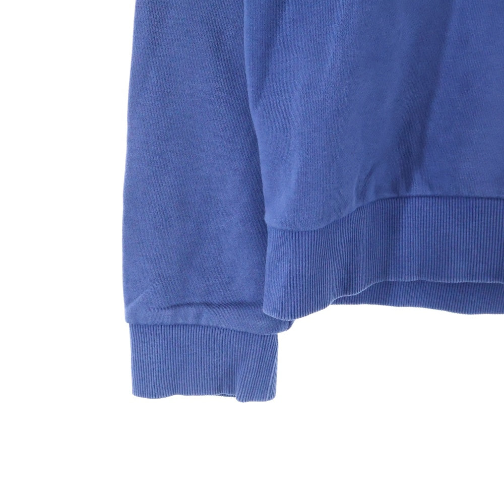 HUGO BOSS(ヒューゴボス) ワンポイントロゴ刺繍 スウェットトレーナー ネイビー