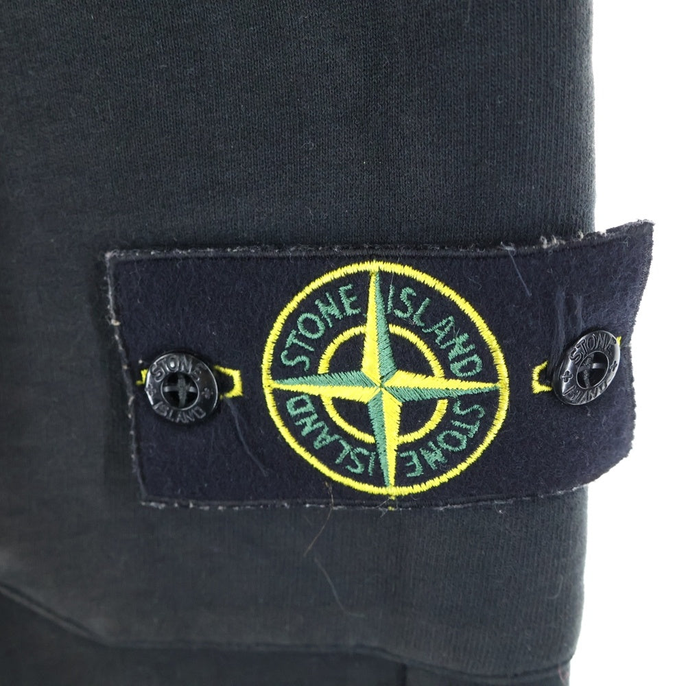 STONE ISLAND(ストーンアイランド) ロゴパッチ付き スウェットパンツ ブラック 791562620