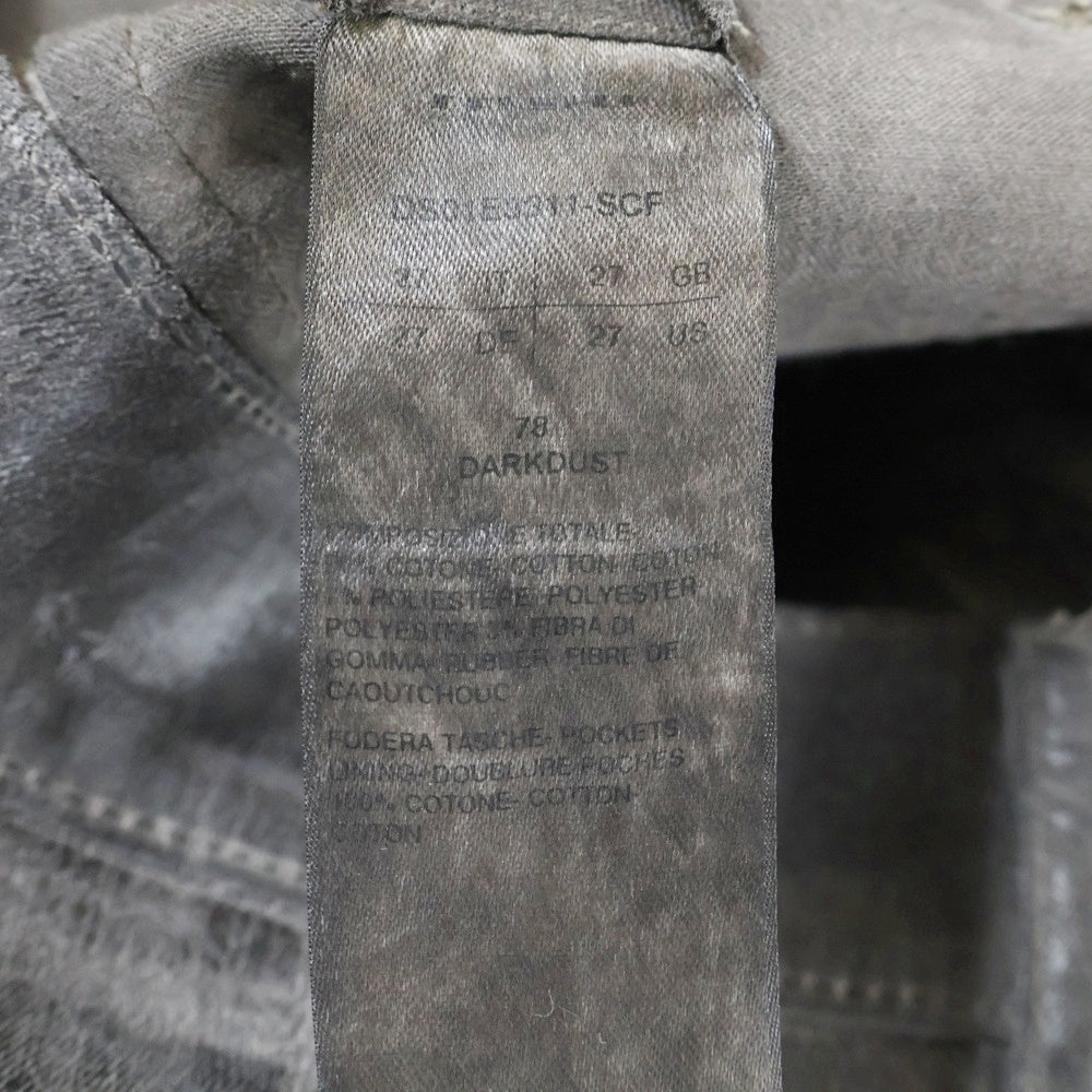 DRKSHDW(ダークシャドウ) BOLAN BOOTCUT WAX ボラン ブーツカットデニムパンツ ジーンズ グレー DS01E3311-SCF