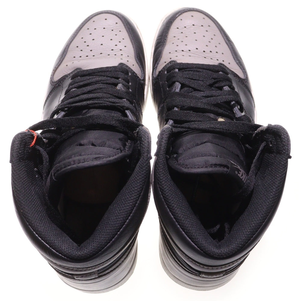 NIKE(ナイキ) AIR JORDAN 1 RETRO HIGH OG SHADOW 2.0 エア ジョーダン1 シャドウ 2.0 ハイカットスニーカー US11/29cm グレー/ブラック 555088-035