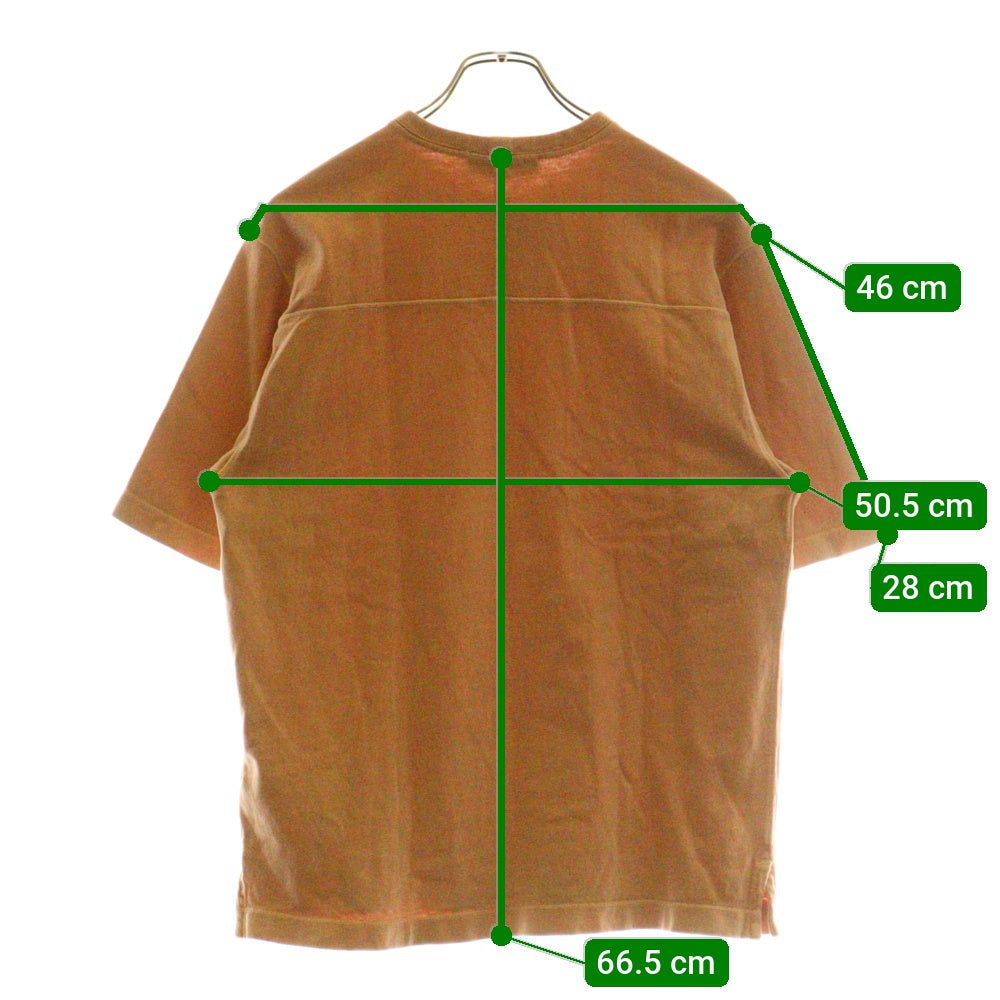 STONE ISLAND(ストーンアイランド) フロントロゴ クルーネックTシャツ カットソー ピンクベージュ 8015209T2