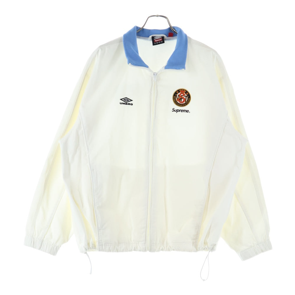SUPREME(シュプリーム) 23AW ×Umbro Cotton Ripstop Track Jacket コットン リップストップ トラックジャケット ホワイト