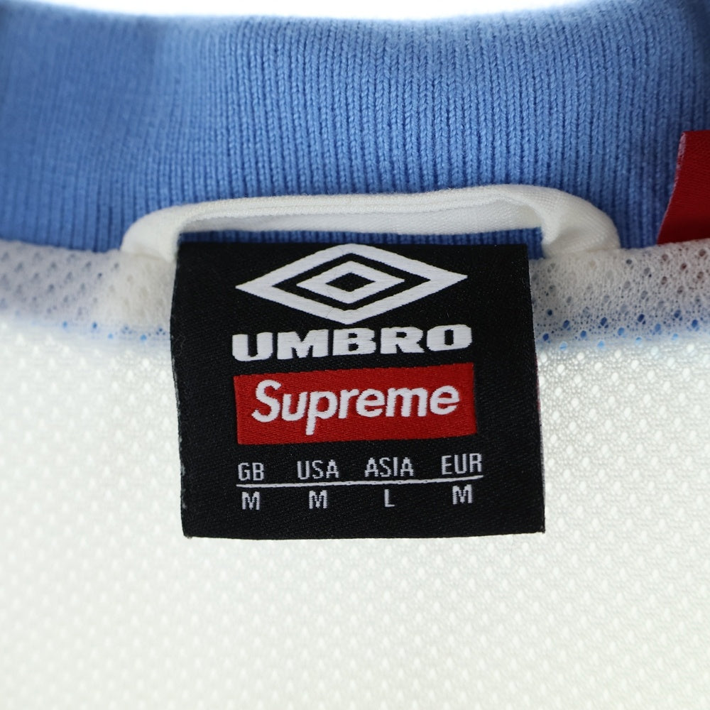 SUPREME(シュプリーム) 23AW ×Umbro Cotton Ripstop Track Jacket コットン リップストップ トラックジャケット ホワイト