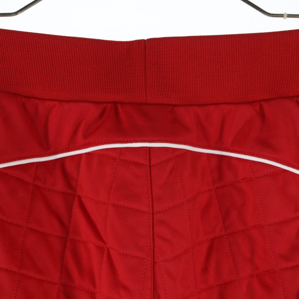 DSQUARED2(ディースクエアード) サイドロゴ トラックパンツ キルティング レッド S74KB0888