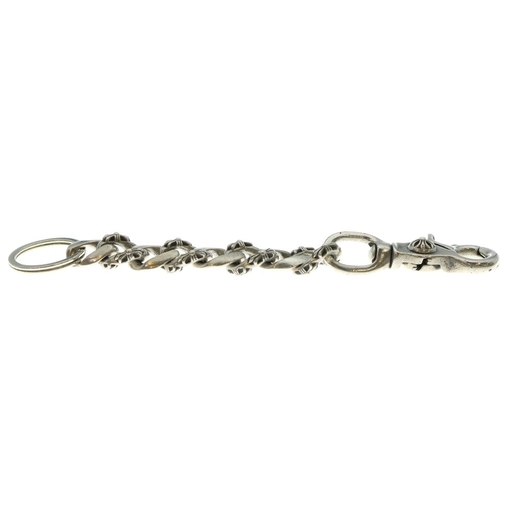 CHROME HEARTS(クロムハーツ) FANCY LONG-T/2クリップロングファンシー ウォレットチェーン シルバー BCA075 ※ダガー欠損