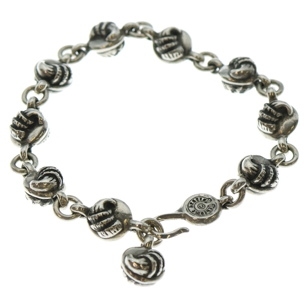 CHROME HEARTS(クロムハーツ) No2 BALL #2クロウボール ブレスレット シルバー