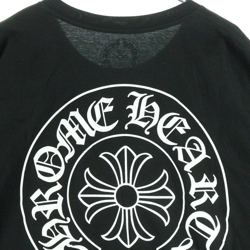 CHROME HEARTS(クロムハーツ) Horseshoe S/S Tee ホースシュー プリント 半袖Tシャツ ブラック