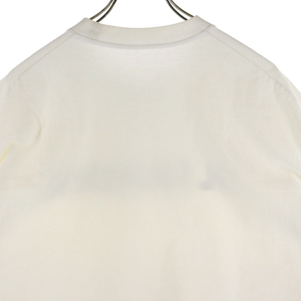 JIL SANDER(ジルサンダー) オーバーサイズ ロゴプリント 半袖Tカットソーシャツ カットソー ホワイト J21GC0001 J45148 ※首タグ欠損