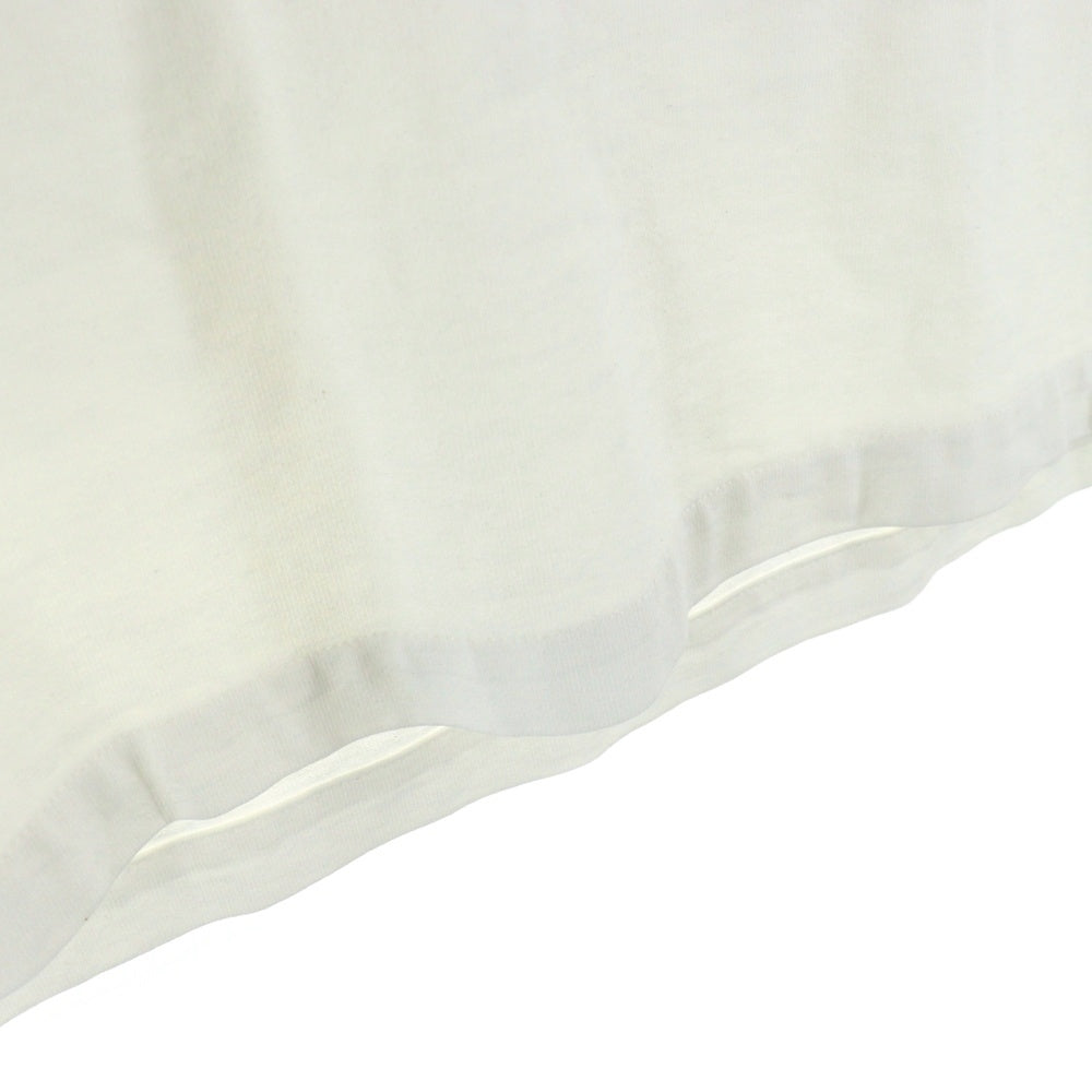 JIL SANDER(ジルサンダー) オーバーサイズ ロゴプリント 半袖Tカットソーシャツ カットソー ホワイト J21GC0001 J45148 ※首タグ欠損