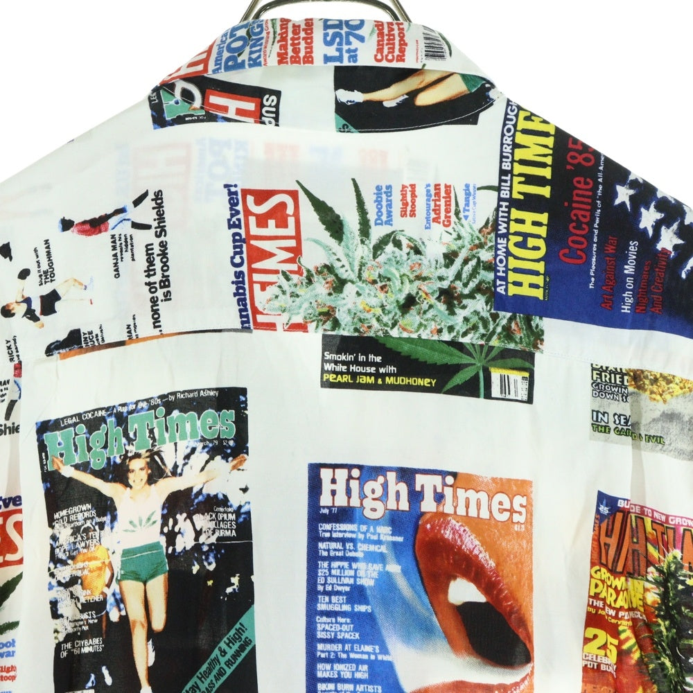 WACKO MARIA(ワコマリア) 25SS ×HIGH TIMES S/S HAWAIIAN SHIRT ハイタイムズ 総柄デザイン ハワイアン半袖シャツ マルチカラー