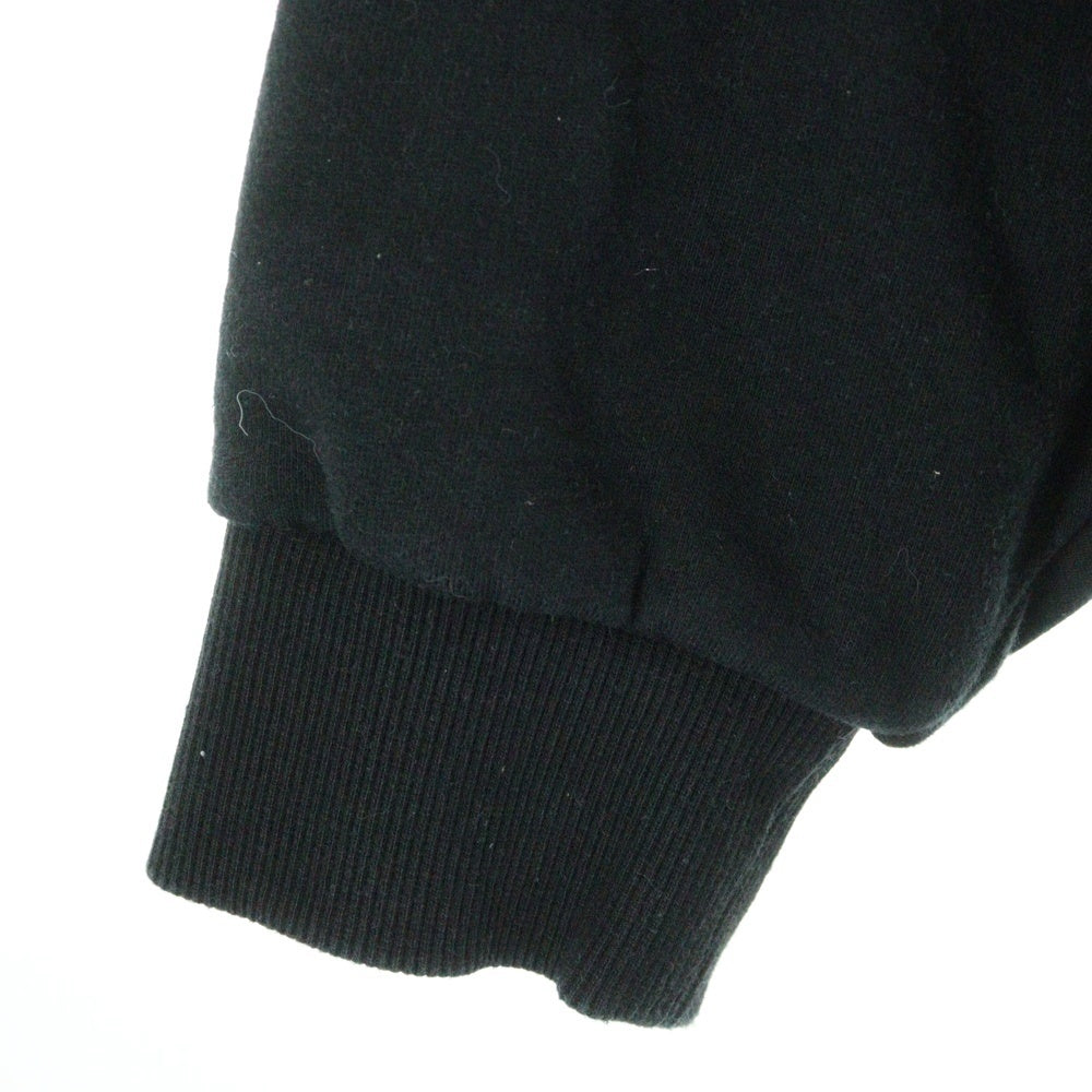 KITH(キス) ×Disney Mickey Classic Logo Crewneck ディズニー キャラクター/ボックス刺繍ロゴ スウェットクルーネックシャツ トレーナー ブラック KHM031780