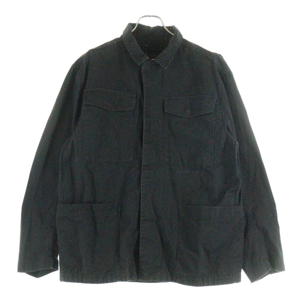 G-STAR RAW(ジースターロウ) Chore Overshirt チョアオーバーサイズ長袖シャツ ブラック D22936-C900-6484