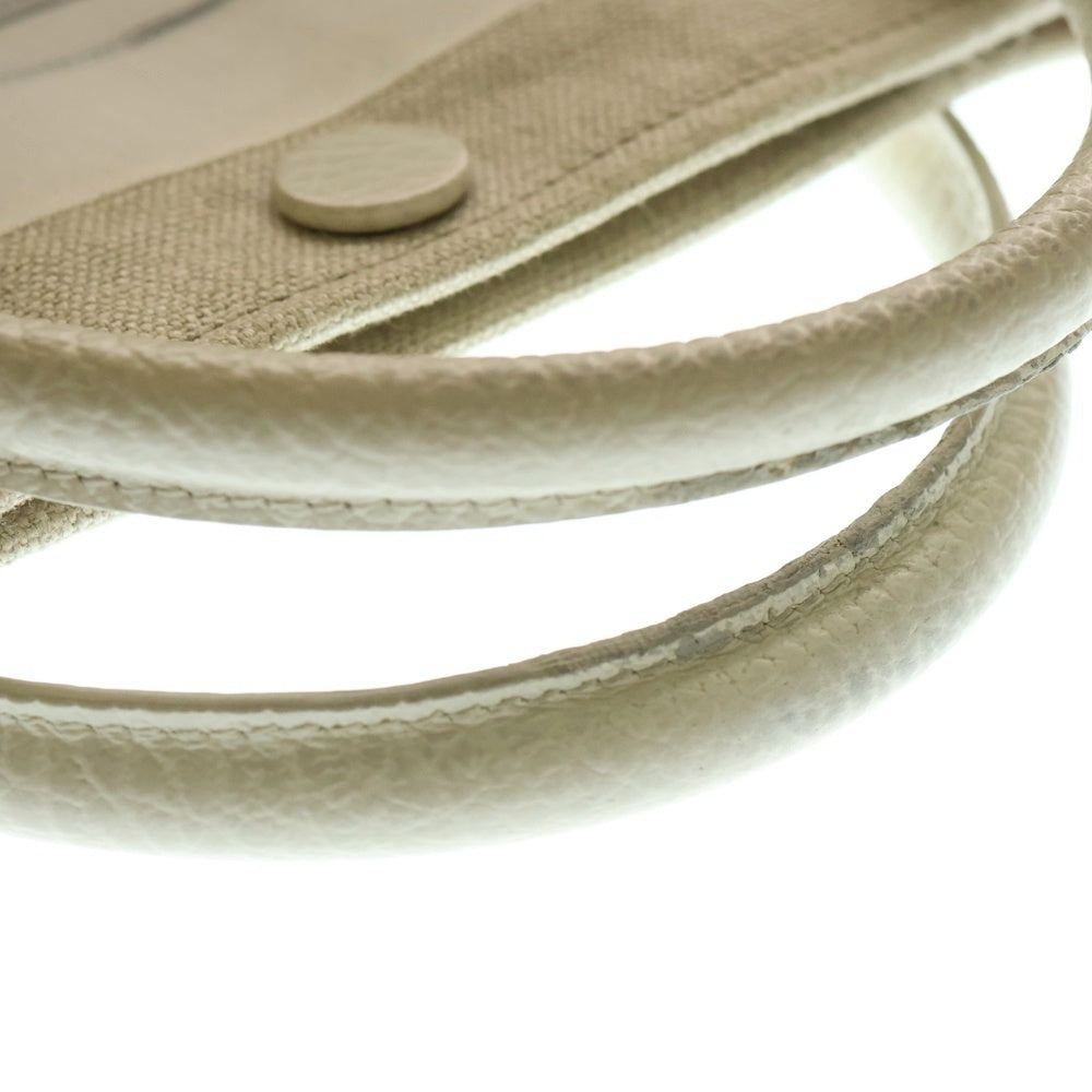 Martin Margiela(マルタンマルジェラ) 2WAY 5AC プリントショッパー キャンバス トートバッグ ショルダーバッグ SB3WC0001 ベージュ