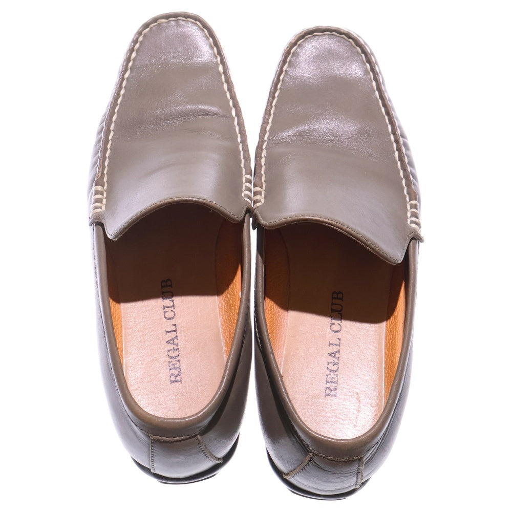 REGAL(リーガル) コブラヴァンプ ローファーレザー シューズ カーキ JY37