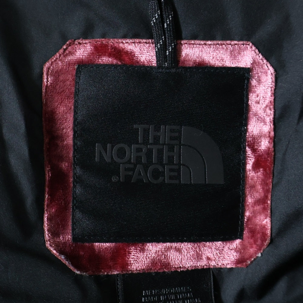 THE NORTH FACE(ザノースフェイス) BLACK SERIES Velvet Collection VELVET NUPTSE ブラックシリーズ ベルベット コレクション ベロア ヌプシ ダウンジャケット レッド