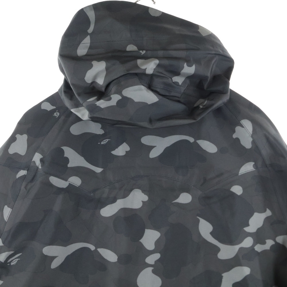A BATHING APE(アベイシングエイプ) COLOR CAMO SNOWBOARD JACKET カラーカモ スノーボードジャケット ブラック 0ZXLJM003401P