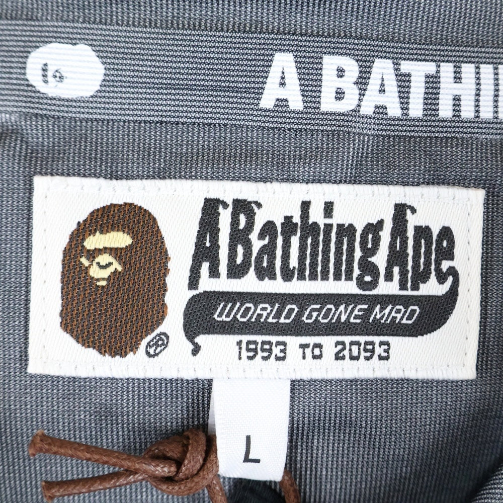 A BATHING APE(アベイシングエイプ) COLOR CAMO SNOWBOARD JACKET カラーカモ スノーボードジャケット ブラック 0ZXLJM003401P