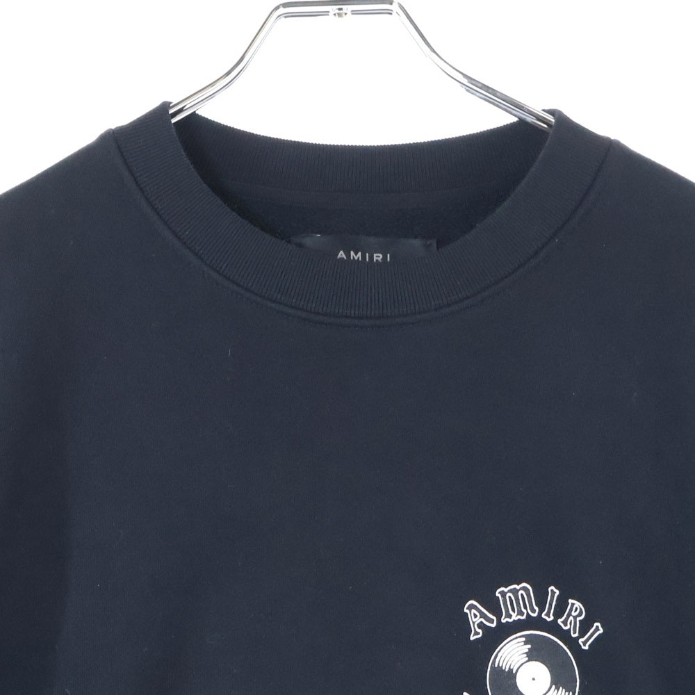 AMIRI(アミリ) Preemo Logo プリーモロゴクルーネックスウェットトレーナー ブラック