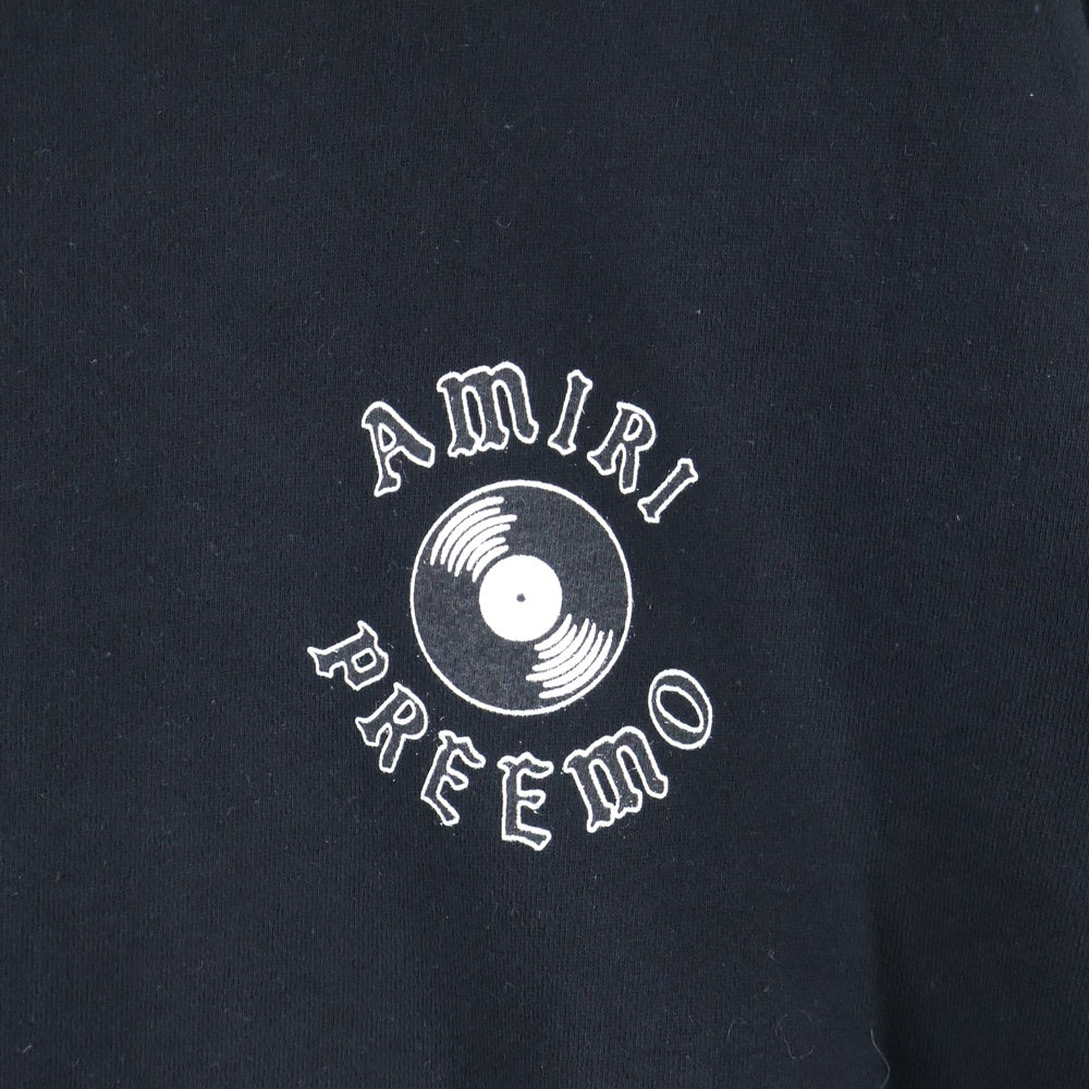 AMIRI(アミリ) Preemo Logo プリーモロゴクルーネックスウェットトレーナー ブラック