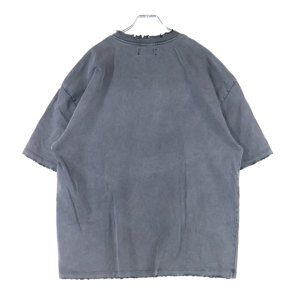 AMIRI(アミリ) Mr.Hollywood ミスター ハリウッド ヴィンテージ加工 半袖Tシャツ カットソー ブラック