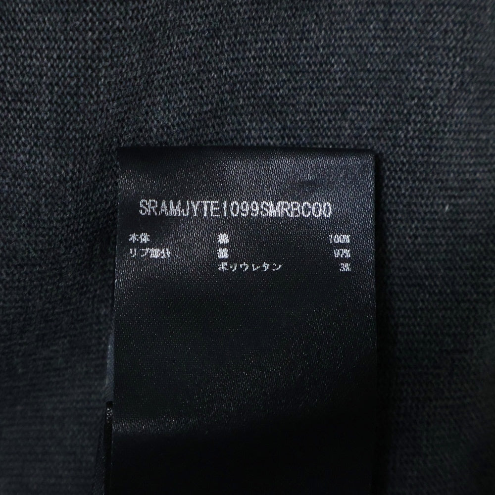 AMIRI(アミリ) Mr.Hollywood ミスター ハリウッド ヴィンテージ加工 半袖Tシャツ カットソー ブラック