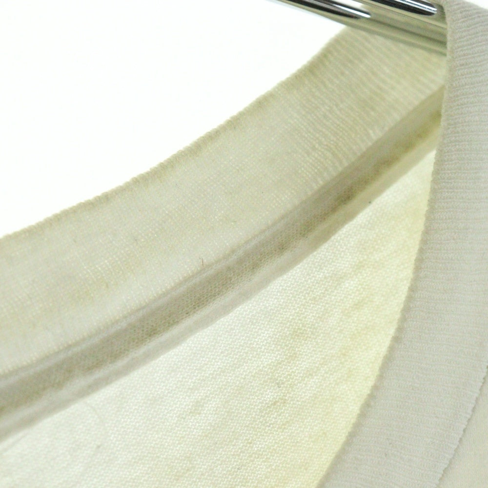 VINTAGE(ヴィンテージ) 80's Bruce Weber Broken Noses 1987 Andy Minsker ブルースウェーバー ブロークンノーズ 両面プリント半袖Tシャツ ホワイト