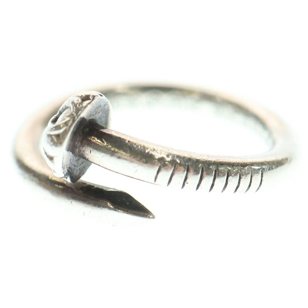 CHROME HEARTS(クロムハーツ) NAIL CRSBALL ネイル クロスボール リング シルバー BCA349