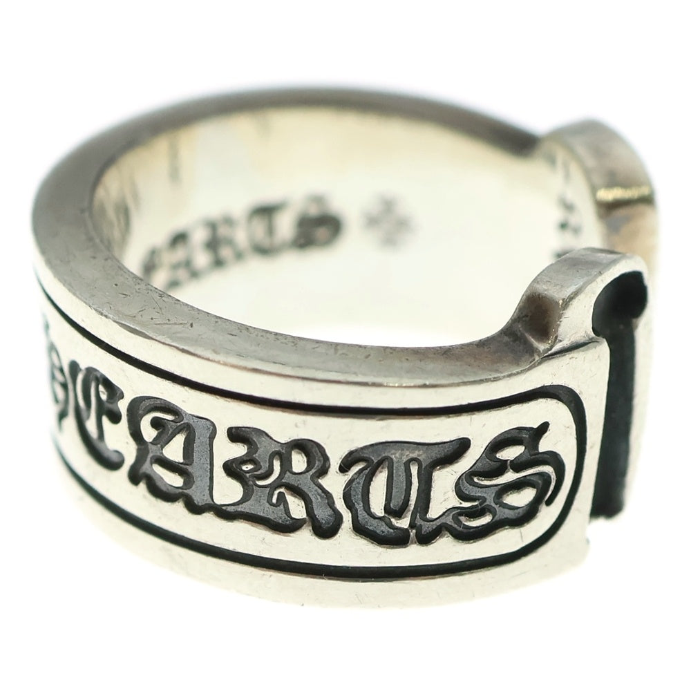 CHROME HEARTS(クロムハーツ) LG SCROLL LABEL ラージスクロールラベル リング シルバーBCA383
