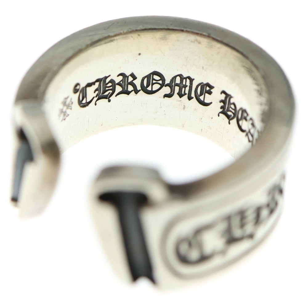 CHROME HEARTS(クロムハーツ) LG SCROLL LABEL ラージスクロールラベル リング シルバーBCA383