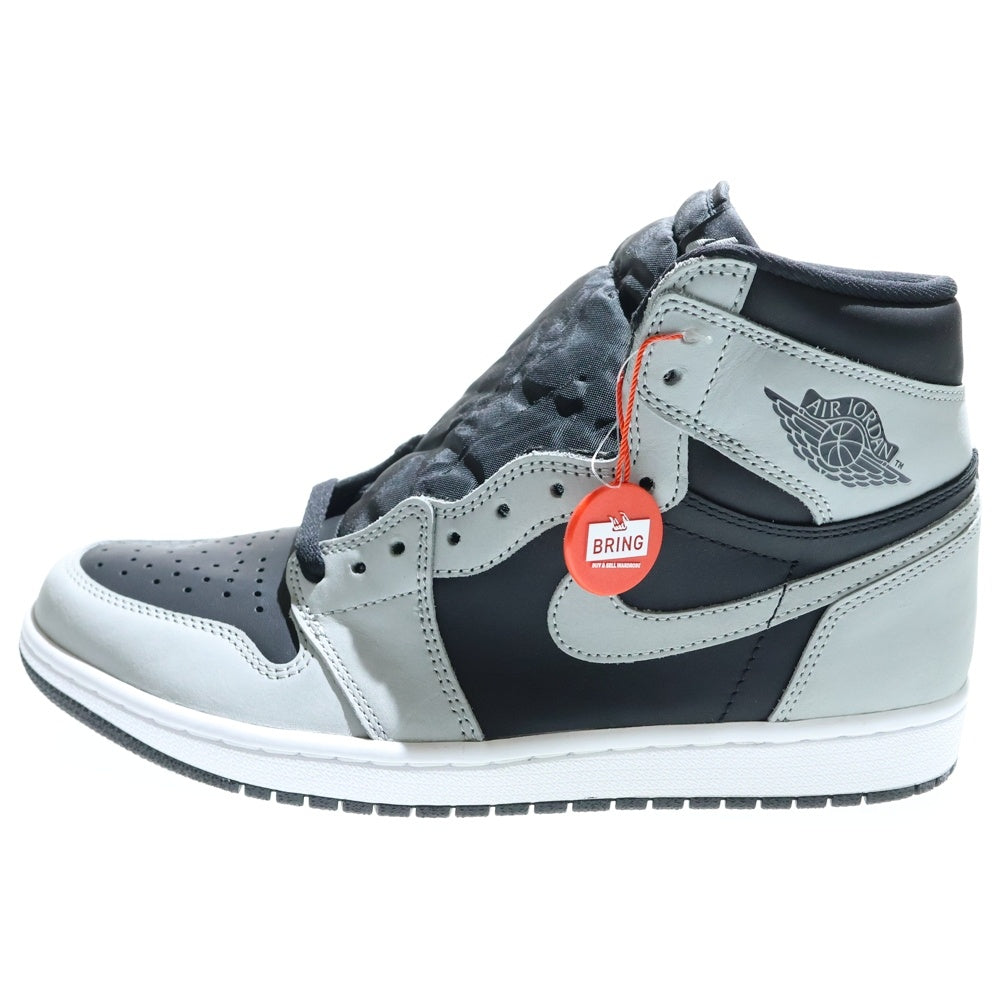 NIKE(ナイキ) AIR JORDAN 1 RETRO HIGH OG SHADOW 2.0 555088-035 エア ジョーダン1 シャドウ 2.0 ハイカットスニーカー グレー/ブラック US10/28cm
