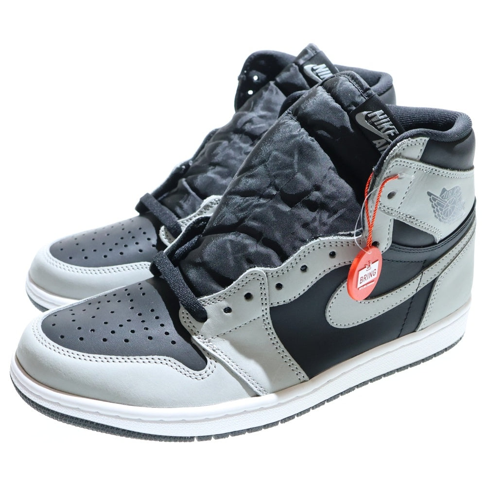 NIKE(ナイキ) AIR JORDAN 1 RETRO HIGH OG SHADOW 2.0 555088-035 エア ジョーダン1 シャドウ 2.0 ハイカットスニーカー グレー/ブラック US10/28cm