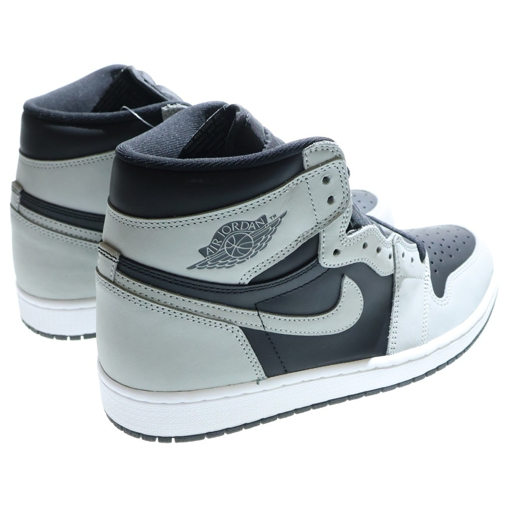 NIKE(ナイキ) AIR JORDAN 1 RETRO HIGH OG SHADOW 2.0 555088-035 エア ジョーダン1 シャドウ 2.0 ハイカットスニーカー グレー/ブラック US10/28cm