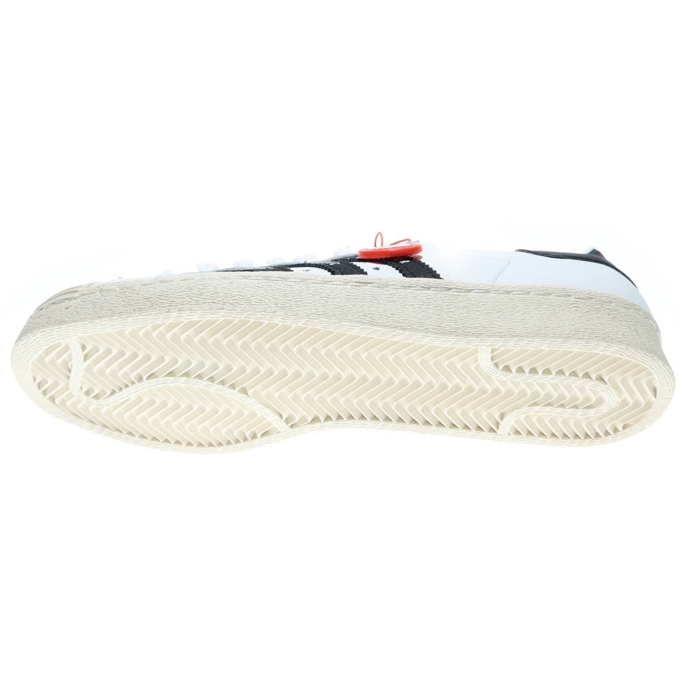 adidas(アディダス) ×HUMAN MADE Superstar 80s FY0728 ヒューマンメイド スーパースター ローカットスニーカー ホワイト/ブラック US10/28cm