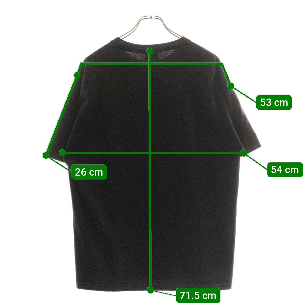 VINTAGE(ヴィンテージ) 00's PUSHEAD Chaser Hand Of Skull ALSTYLE パスヘッド ハンドスカル フロントプリント 半袖Tシャツ カットソー ブラック