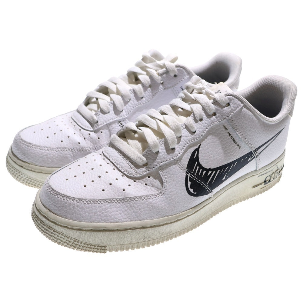 NIKE(ナイキ) AIR FORCE 1 LV8 UTILITY CW7581-101 エアフォース1 LV8 ユーティリティ ローカットスニーカー ホワイト US9.5/27.5cm