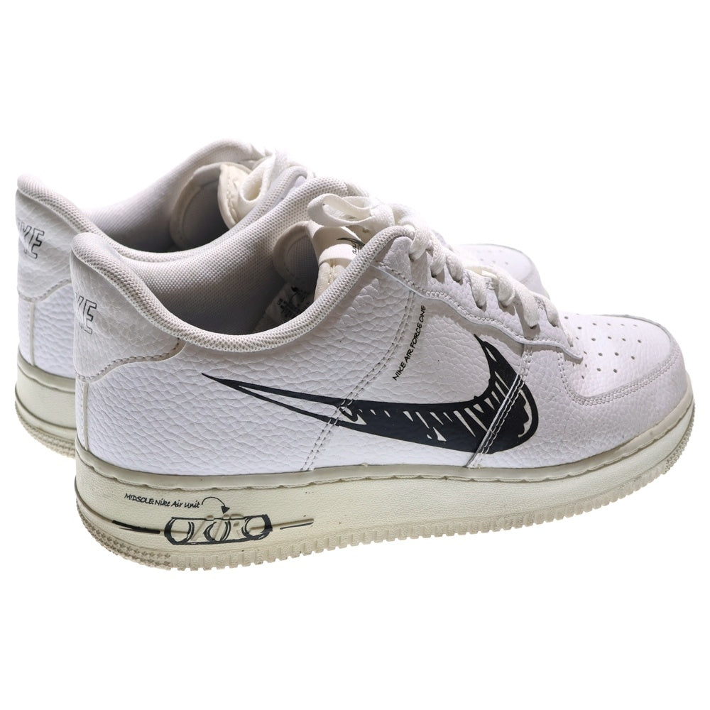 NIKE(ナイキ) AIR FORCE 1 LV8 UTILITY CW7581-101 エアフォース1 LV8 ユーティリティ ローカットスニーカー ホワイト US9.5/27.5cm