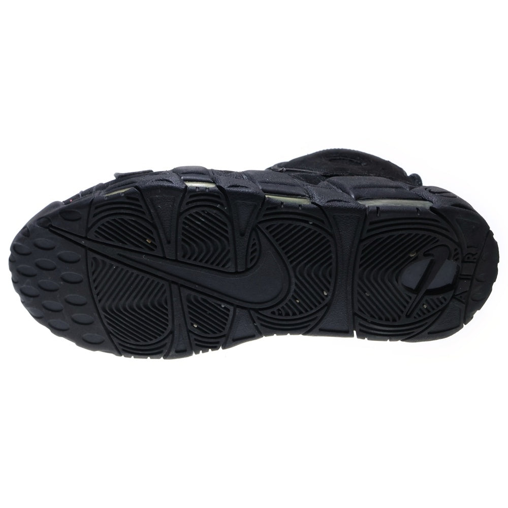 NIKE(ナイキ) AIR MORE UPTEMPO BLACK 414962-004 エアモアアップテンポ ハイカットスニーカー ブラック US9.5/27.5cm