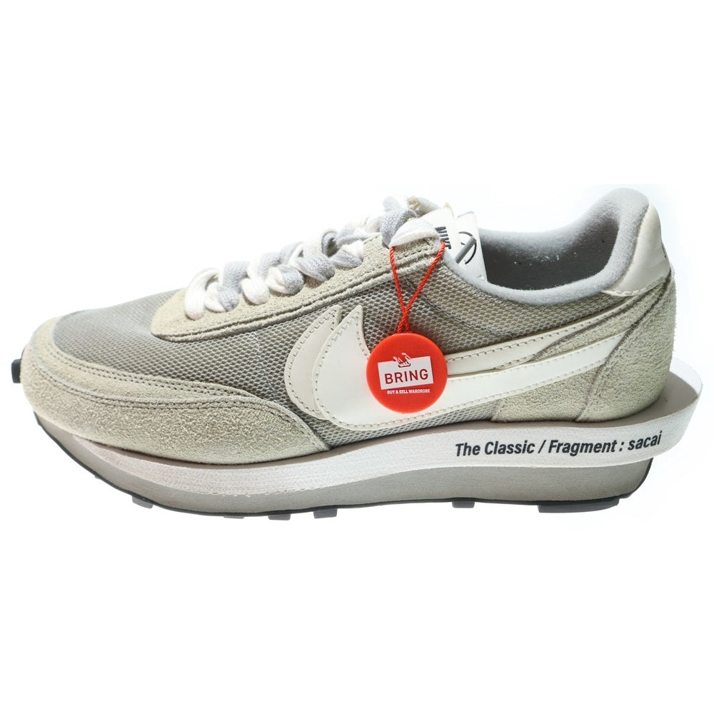 NIKE(ナイキ) ×sacai ×FRAGMENT LD WAFFLE SF DH2684-001 サカイ フラグメント エルディワッフル ローカットスニーカー グレー US9/27cm