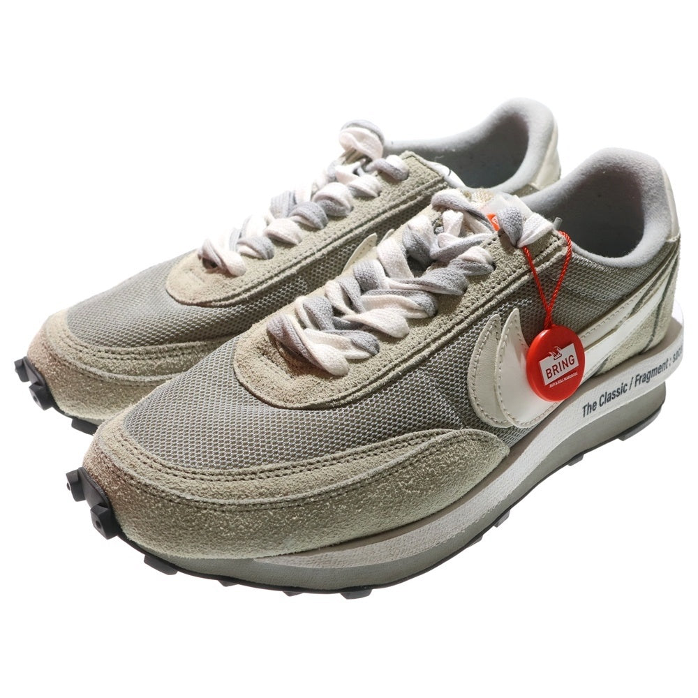 NIKE(ナイキ) ×sacai ×FRAGMENT LD WAFFLE SF DH2684-001 サカイ フラグメント エルディワッフル ローカットスニーカー グレー US9/27cm