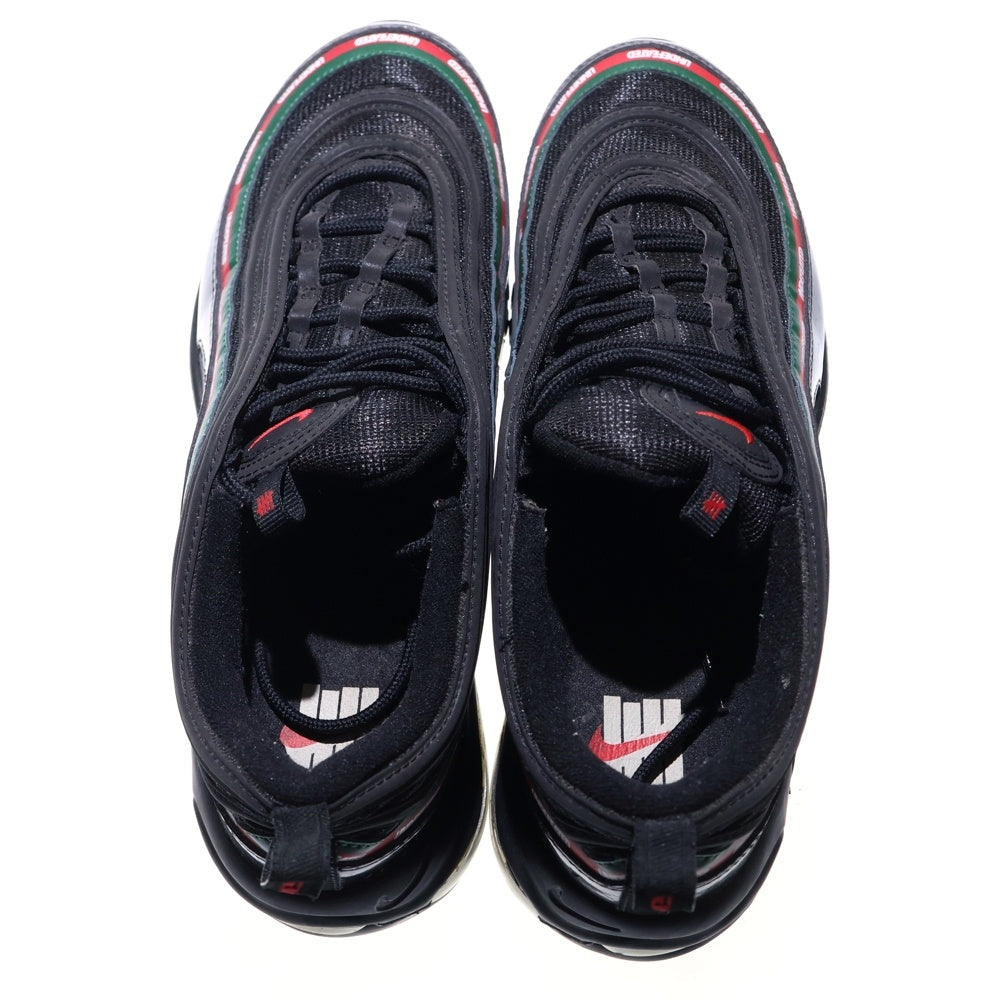 NIKE(ナイキ) ×UNDEFEATED AIR MAX 97 AJ1986-001 アンディフィーテッド エアマックス97 ローカットスニーカー ブラック US10.5/28.5cm