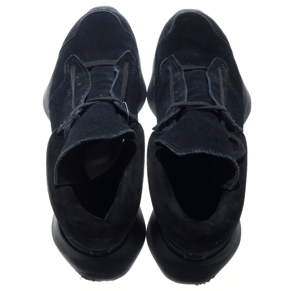 Rick Owens(リックオウエンス) ×ADIDAS TECH RUNNER アディダス テックランナー スエード切り替えローカットスニーカー ブラック S74569 US8.5/26.5cm