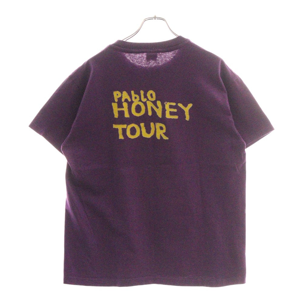 VINTAGE(ヴィンテージ) 90's radiohead 1993 pablo HONEY TOUR ANVIL レディオヘッド パブロハニーツアー 両面プリント半袖Tシャツ カットソー パープル