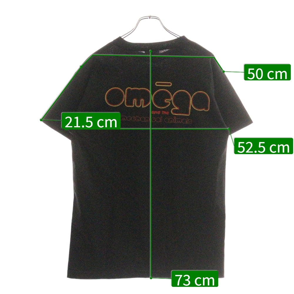 VINTAGE(ヴィンテージ) 90's MARILYN MANSON ROCK IS DEAD omega マリリンマンソン 両面プリント半袖Tシャツ カットソー ブラック