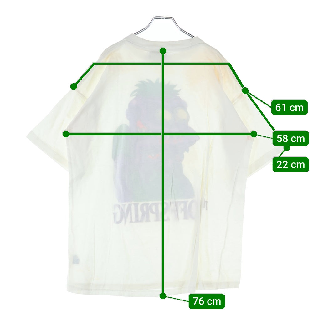 VINTAGE(ヴィンテージ) 90's THE OFFSPRING 1995 BROCKUM ジャマイカタグ オフスプリング フロントプリント半袖Tシャツ カットソー ホワイト