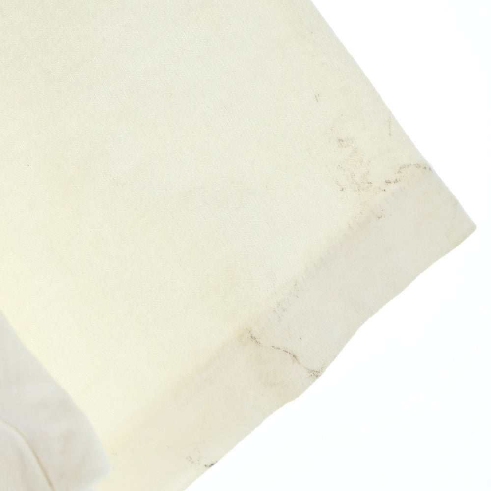 VINTAGE(ヴィンテージ) 90's Morrissey Newspaper GIANT モリッシー ニュースペーパー 両面プリント半袖Tシャツ カットソー ホワイト