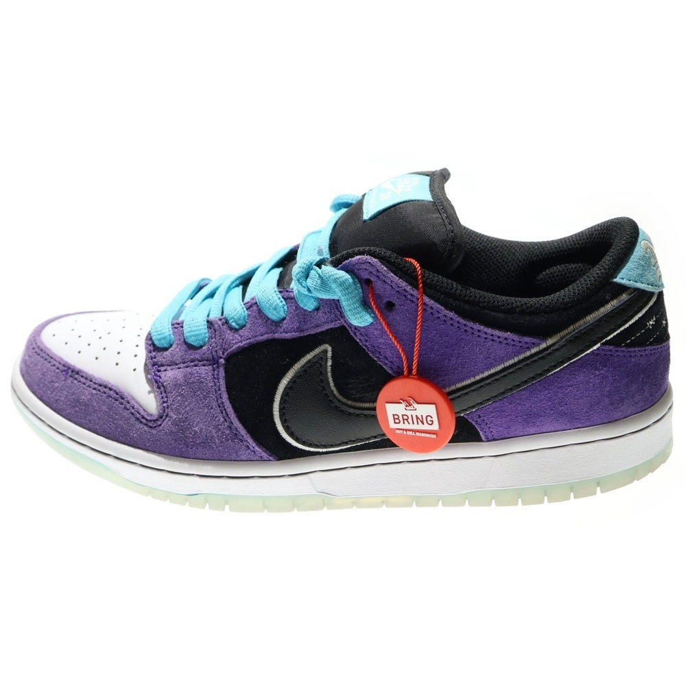 NIKE SB(ナイキエスビー) ×Hayley Wilson Dunk Low Pro Black and Court Purple ダンク ロー プロ ブラック アンド コートパープル ローカットスニーカー US9/27cm HJ0513 500
