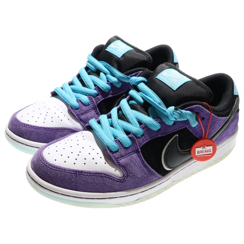NIKE SB(ナイキエスビー) ×Hayley Wilson Dunk Low Pro Black and Court Purple ダンク ロー プロ ブラック アンド コートパープル ローカットスニーカー US9/27cm HJ0513 500